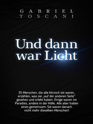 cover image of Und dann war Licht